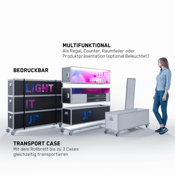 Transportcase passend für LED One Systeme