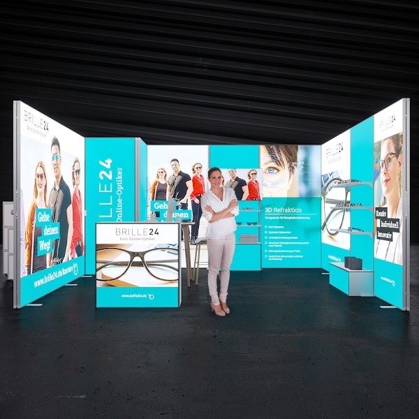 LED Messestand MOVE - Berlin 5 x 4 m